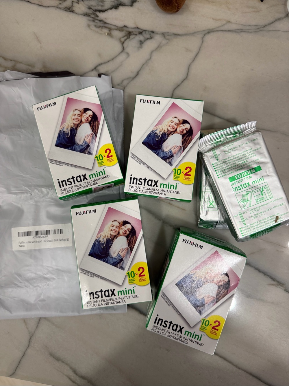 UNOPENED Fujifilm Instax Mini Instant Film Pack 100 Sheets - Picture 2 of 2